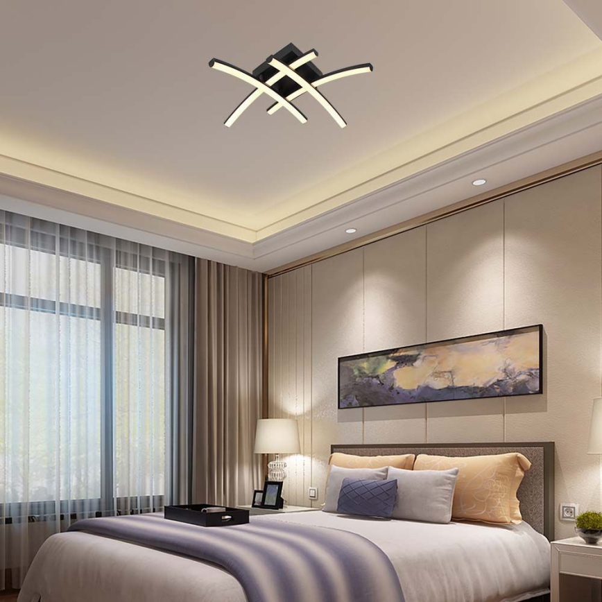 LED Plafon LED/24W/230V 3000K czarny