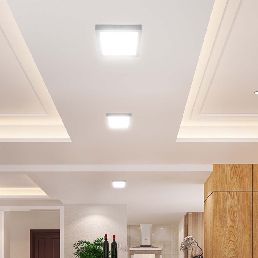 LED Plafon LED/24W/230V 4000K 28,7x28,7 cm biały