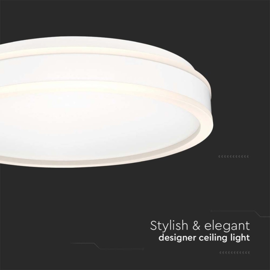LED Plafon LED/24W/230V 4000K biały