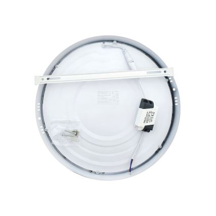 LED Plafon LED/24W/230V 4200K śr. 28,5 cm biały