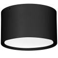 LED Plafon LED/24W/230V czarny śr. 15 cm