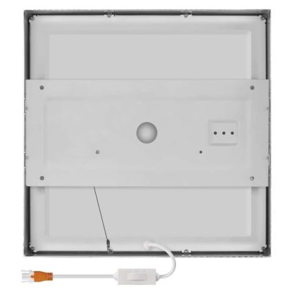 LED Plafon NEXXO LED/28,5W/230V 3000/3500/4000K 30x30 cm matowy chrom