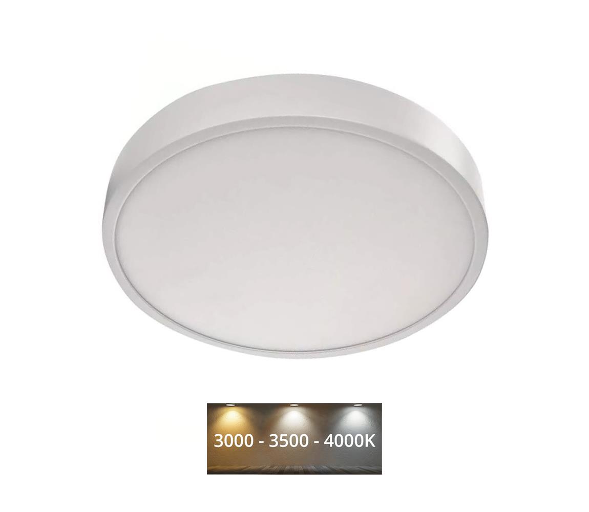 LED Plafon LED/28,5W/230V 3000/3500/4000K śr. 30 cm biały