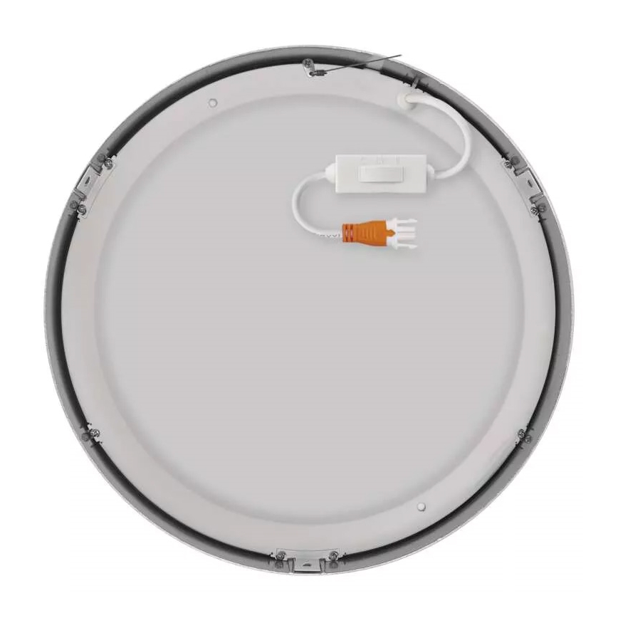 LED Plafon NEXXO LED/28,5W/230V 3000/3500/4000K śr. 30 cm chrom błyszczący