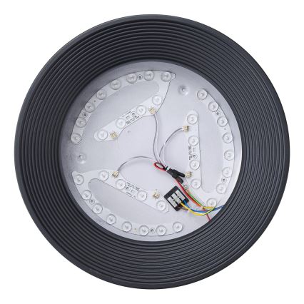 LED Plafon LED/30W/230V 3000K czarny