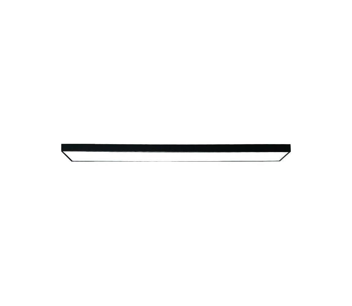 LED Plafon LED/32W/230V 4000K 120x13 cm czarny