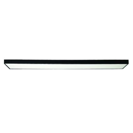 LED Plafon LED/32W/230V 4000K 120x13 cm czarny