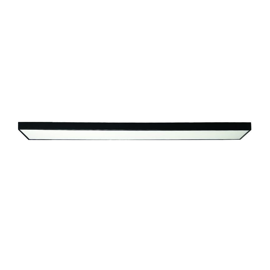 LED Plafon LED/32W/230V 4000K 120x13 cm czarny