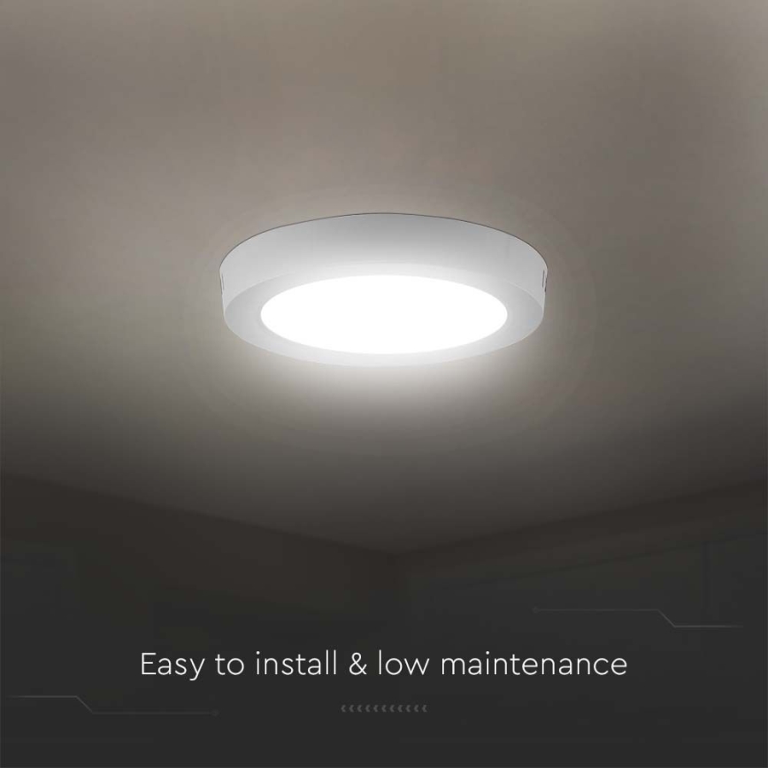 LED Plafon LED/6W/230V 3000K biały