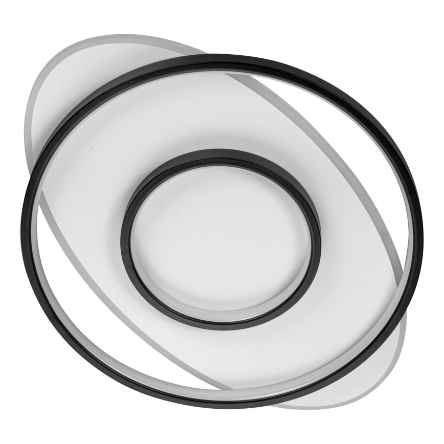 LED Plafon LED/96W/230V 3000-5000K czarny/szary