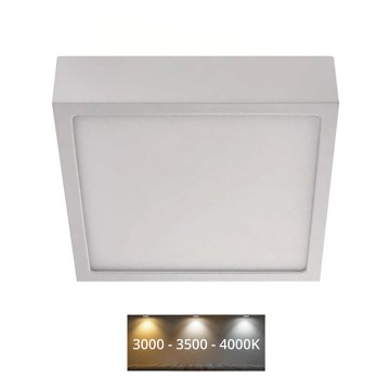 LED Plafon NEXXO LED/12,5W/230V 3000/3500/4000K 17x17 cm biały