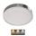 LED Plafon NEXXO LED/28,5W/230V 3000/3500/4000K śr. 30 cm chrom błyszczący