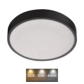 LED Plafon NEXXO LED/28,5W/230V 3000/3500/4000K śr. 30 cm czarny