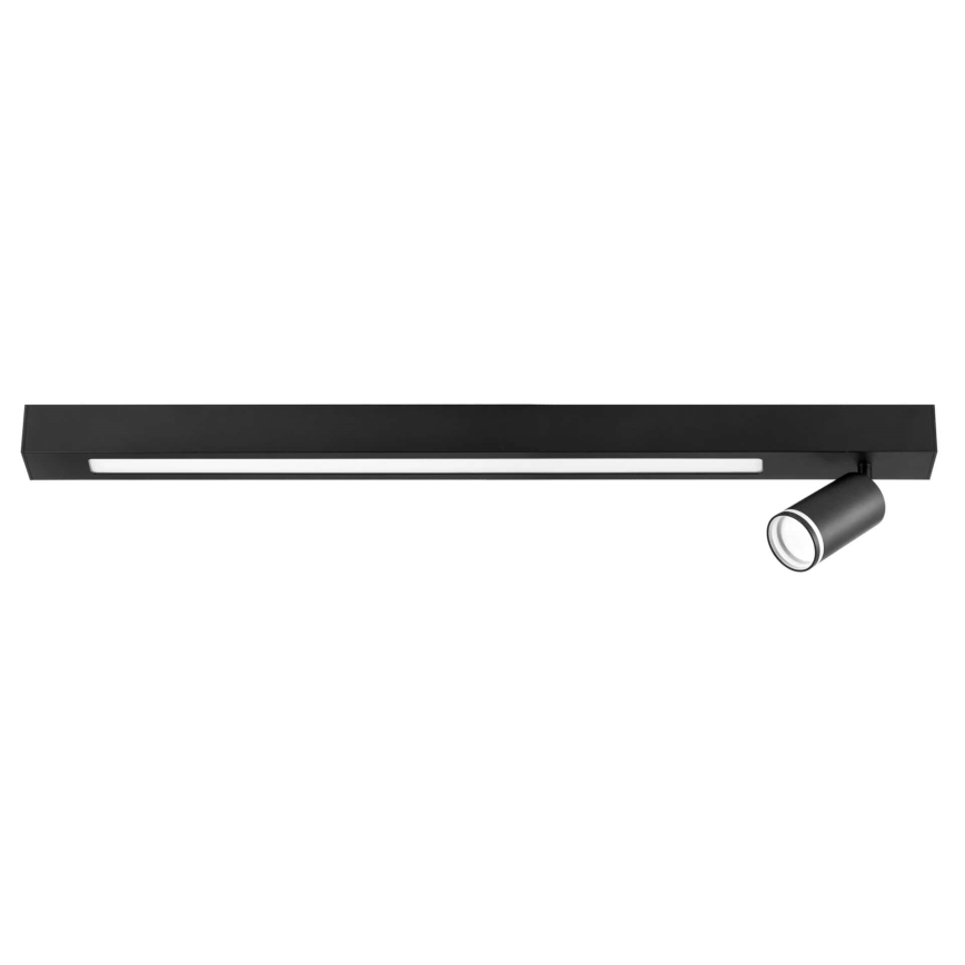 LED Plafon PARIS LED/24W/230V + 1xGU10/10W czarny