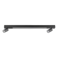 LED Plafon PARIS LED/24W/230V + 2xGU10/10W czarny