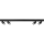 LED Plafon PARIS LED/24W/230V + 4xGU10/10W czarny