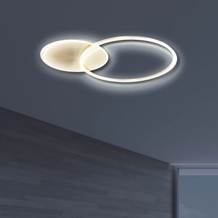 LED Plafon ROMAN LED/33W/230V 4000K złoty