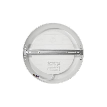 LED Plafon ROUND LED/18W/230V 4000K śr. 21,5 cm biały