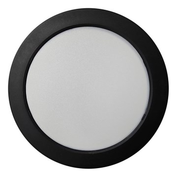 LED Plafon ROUND LED/18W/230V 4000K śr. 21,7 cm czarny
