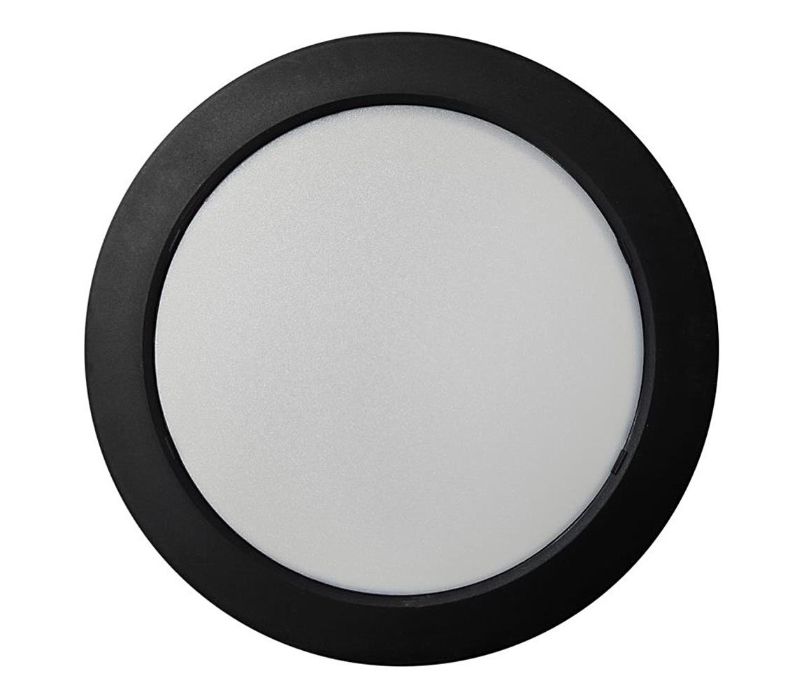 LED Plafon ROUND LED/18W/230V 4000K śr. 21,7 cm czarny