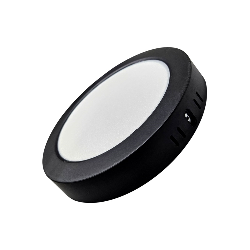 LED Plafon ROUND LED/18W/230V 4000K śr. 21,7 cm czarny