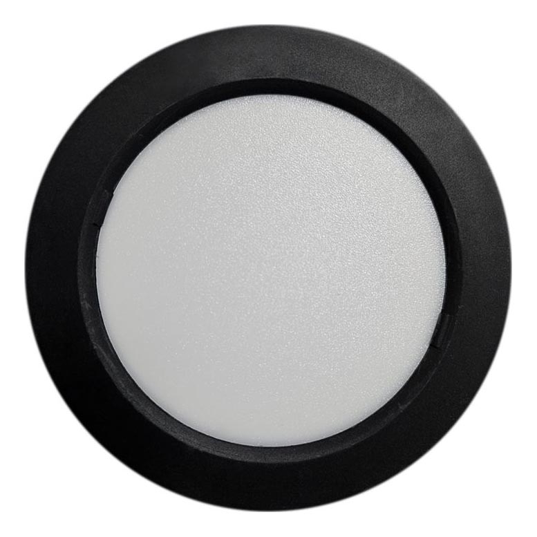 LED Plafon ROUND LED/6W/230V 4000K śr. 12,1 cm czarny