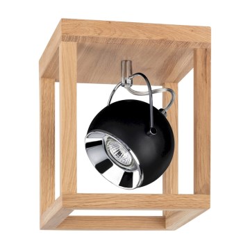 LED Plafon ROY 1xGU10/5W/230V dąb matowy