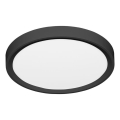 LED Plafon SALY LED/50W/230V 3000/4000/6000K śr. 60 cm IP40 czarny
