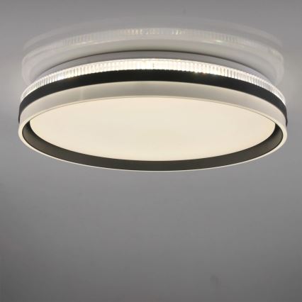 LED Ściemnialny plafon łazienkowy BARBARA LED/72W/230V śr. 48,5 cm 3000-6000K IP44 + Pilot zdalnego sterowania