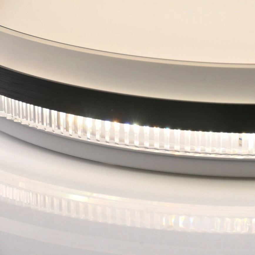 LED Ściemnialny plafon łazienkowy BARBARA LED/72W/230V śr. 48,5 cm 3000-6000K IP44 + Pilot zdalnego sterowania