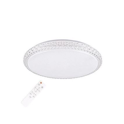 LED Plafon ściemnialny CRUZ LED/40W/230V 2000lm + pilot