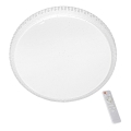 LED Plafon ściemnialny CRUZ z pilotem 1xLED/66W/230V 3300lm
