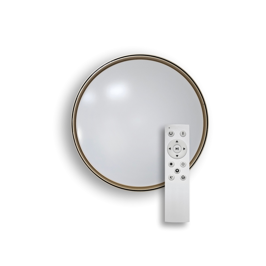 LED Plafon ściemnialny EBRO LED/36W/230V 2700-6500K śr. 50 cm + pilot zdalnego sterowania