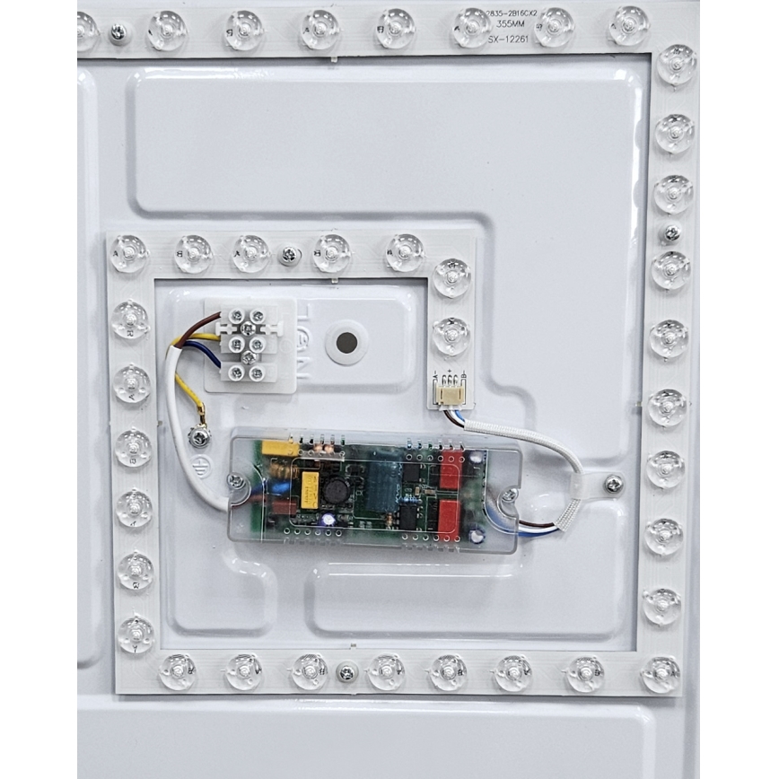 LED Plafon ściemnialny EBRO LED/36W/230V 2700-6500K śr. 50 cm + pilot zdalnego sterowania