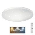 LED Plafon ściemnialny IPOLY LED/60W/230V 2700-6500K śr. 58 cm + pilot zdalnego sterowania