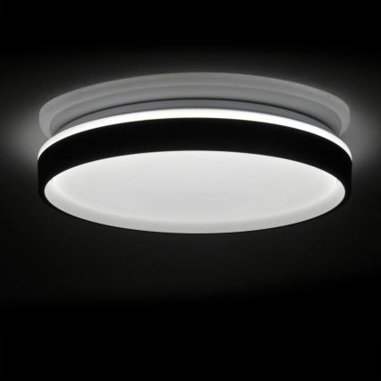 LED Ściemnialny plafon łazienkowy JADWIGA LED/42W/230V śr. 38,5 cm 3000-6000K IP44 + Pilot zdalnego sterowania