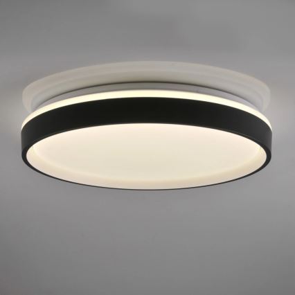 LED Ściemnialny plafon łazienkowy JADWIGA LED/42W/230V śr. 38,5 cm 3000-6000K IP44 + Pilot zdalnego sterowania