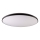 LED Plafon ściemnialny KERN LED/80W/230V 3000-6000K śr. 80 cm czarny + pilot zdalnego sterowania