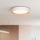 LED Plafon ściemnialny LARIOS LED/48W/230V 3000-6500K śr. 39 cm biały + pilot zdalnego sterowania