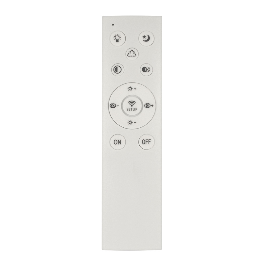 LED Plafon ściemnialny LED/100W/230V + pilot