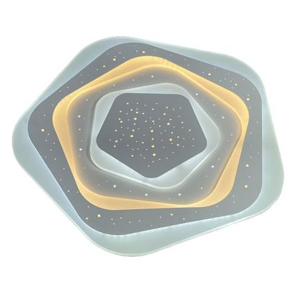 LED Plafon ściemnialny LED/105W/230V 3000-6500K + pilot zdalnego sterowania