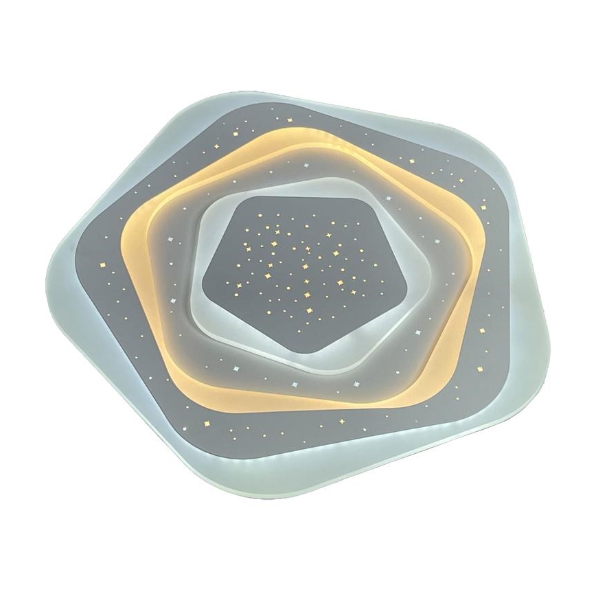 LED Plafon ściemnialny LED/105W/230V 3000-6500K + pilot zdalnego sterowania