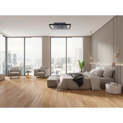 LED Plafon ściemnialny LED/110W/230V 3000-6500K biały + pilot zdalnego sterowania