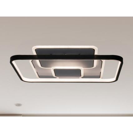 LED Plafon ściemnialny LED/110W/230V 3000-6500K biały + pilot zdalnego sterowania