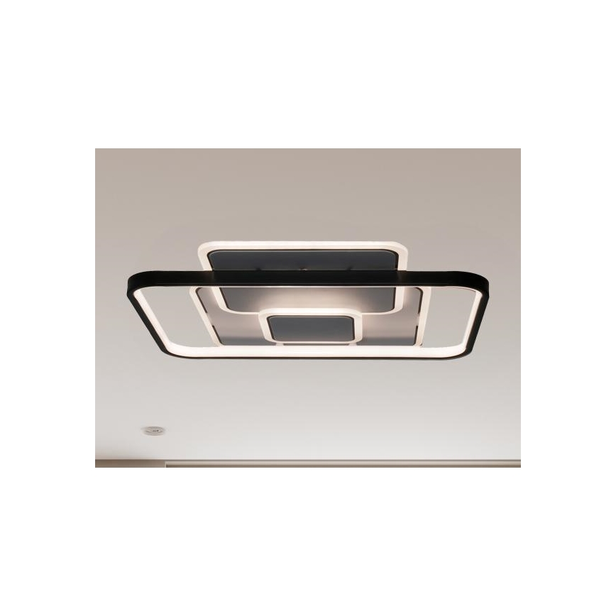 LED Plafon ściemnialny LED/110W/230V 3000-6500K biały + pilot zdalnego sterowania