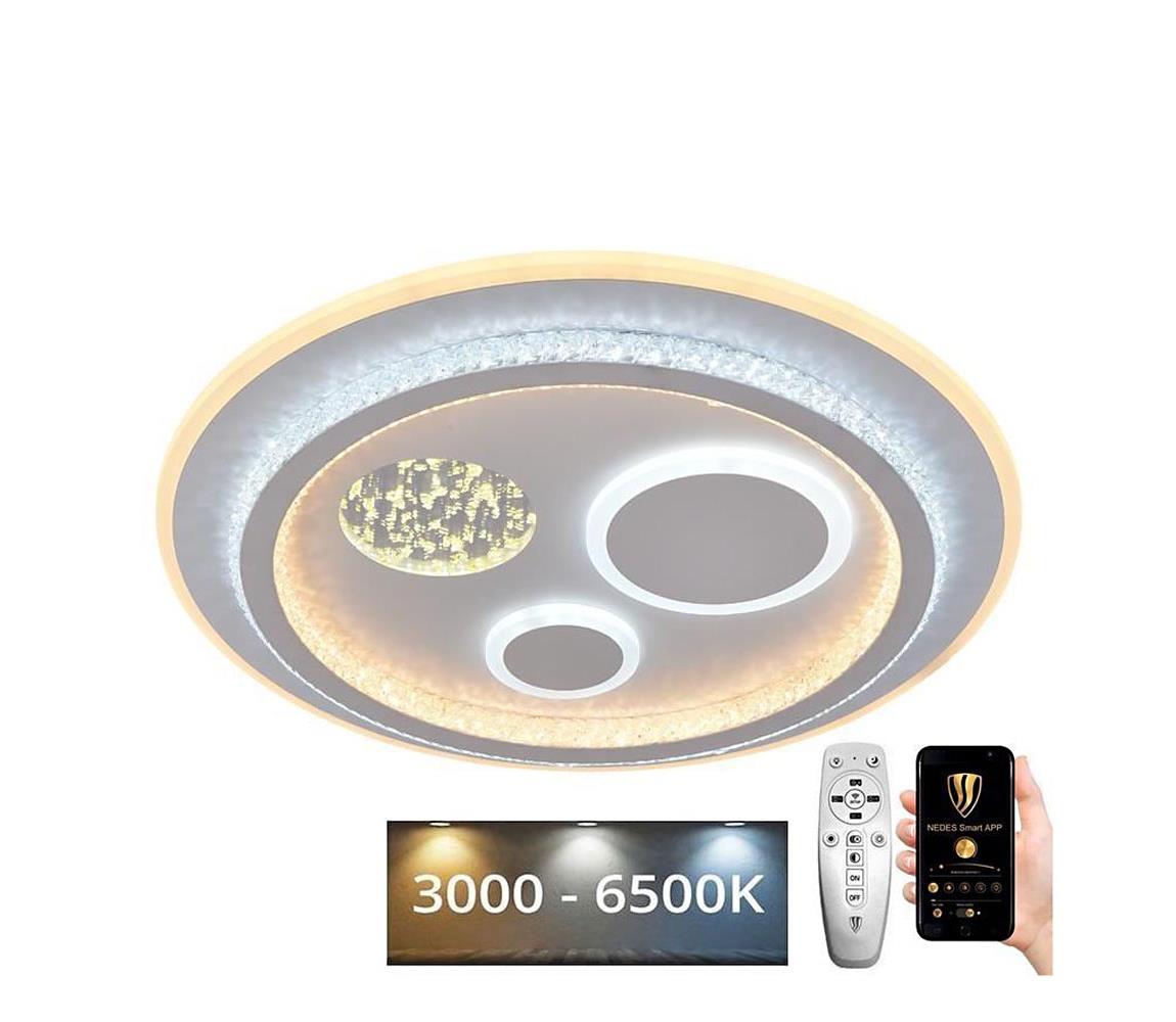 LED Plafon ściemnialny LED/110W/230V 3000-6500K + pilot zdalnego sterowania
