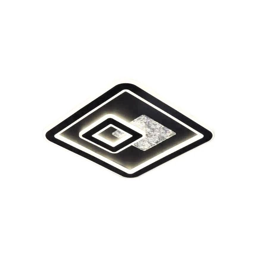 LED Plafon ściemnialny LED/110W/230V 3000-6500K czarny + zdalne sterowanie