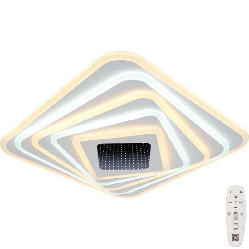 LED Plafon ściemnialny LED/150W/230V 3000-6500K + pilot zdalnego sterowania