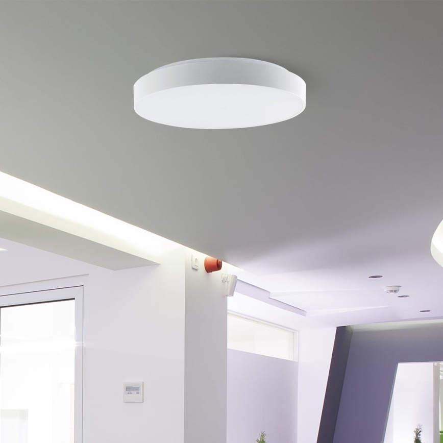 LED Plafon ściemnialny LED/40W/230V 3000-6500K 39,5 cm biały + pilot zdalnego sterowania