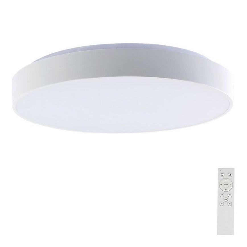 LED Plafon ściemnialny LED/40W/230V 3000-6500K 39,5 cm biały + pilot zdalnego sterowania